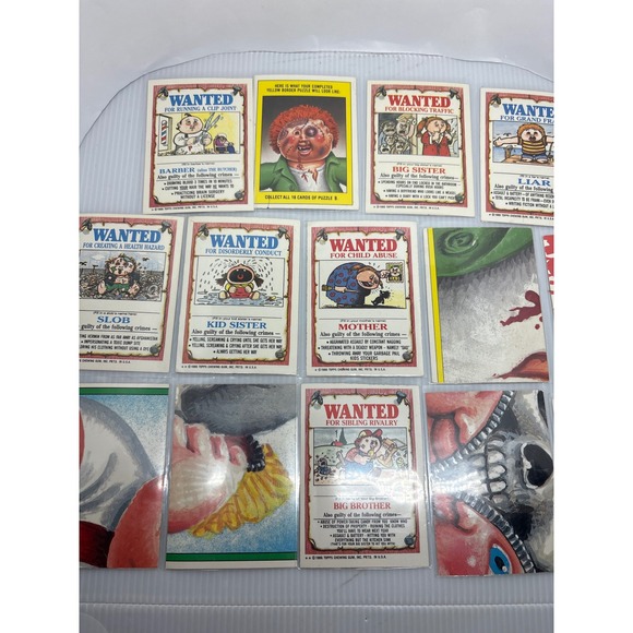 14 Garbage Pail Kids Cards 1986 Topps‎ Series 4 & 5 Stickers Vintage GPK - Picture 3 of 16